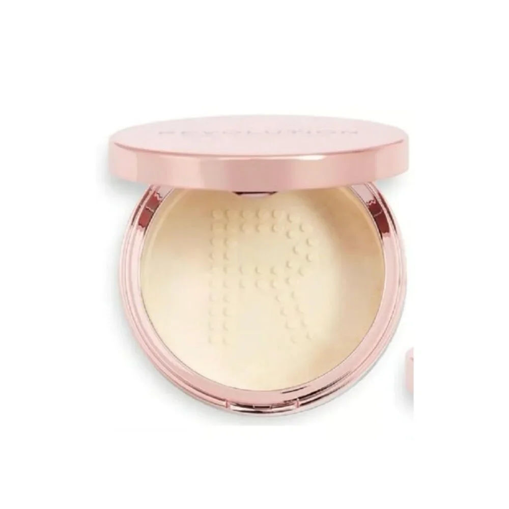 Revolution Conceal & Fix Setting Powder – Light Yellow New